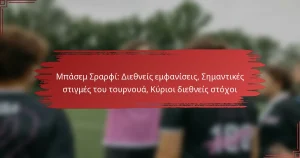 Μπάσεμ Σραρφί: Διεθνείς εμφανίσεις, Σημαντικές στιγμές του τουρνουά, Κύριοι διεθνείς στόχοι